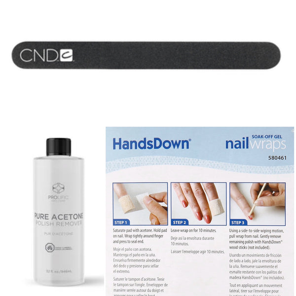 Soak off take home