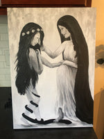 The Mending of Humanity 11x14 canvas Print